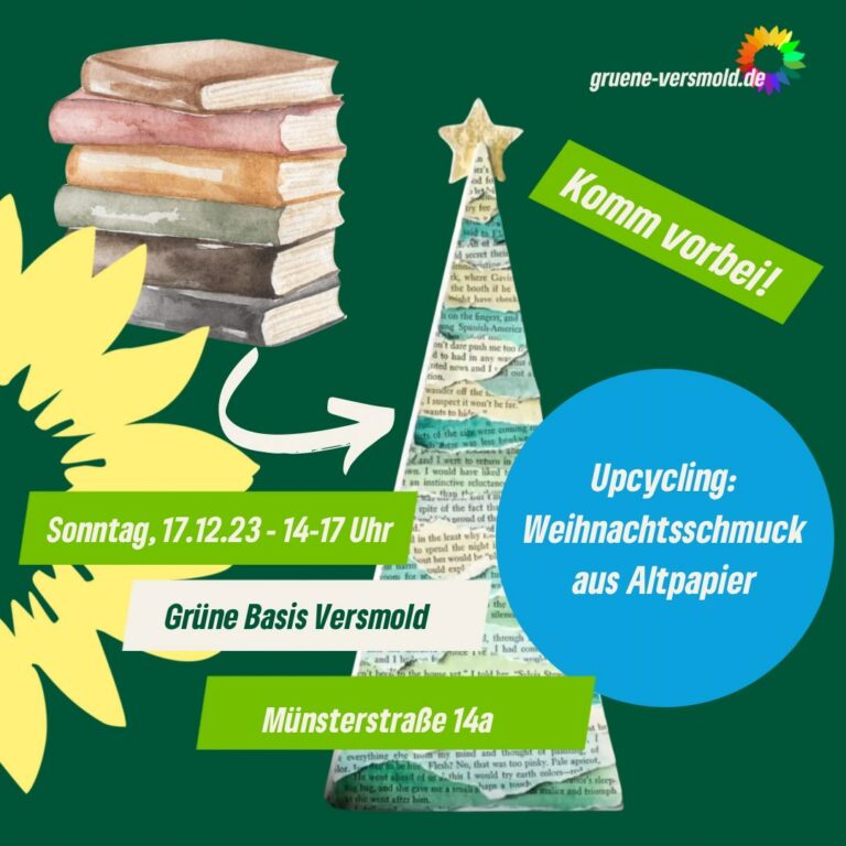 Upcycling: Weihnachtsschmuck aus Altpapier